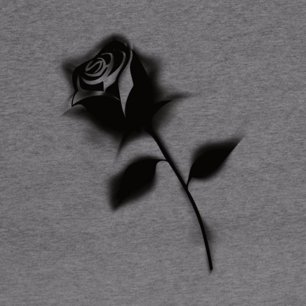 black rose by SpassmitShirts